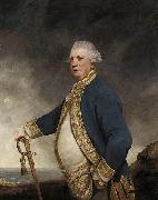 Sir Joshua Reynolds Portrait of Admiral Augustus Keppel painting